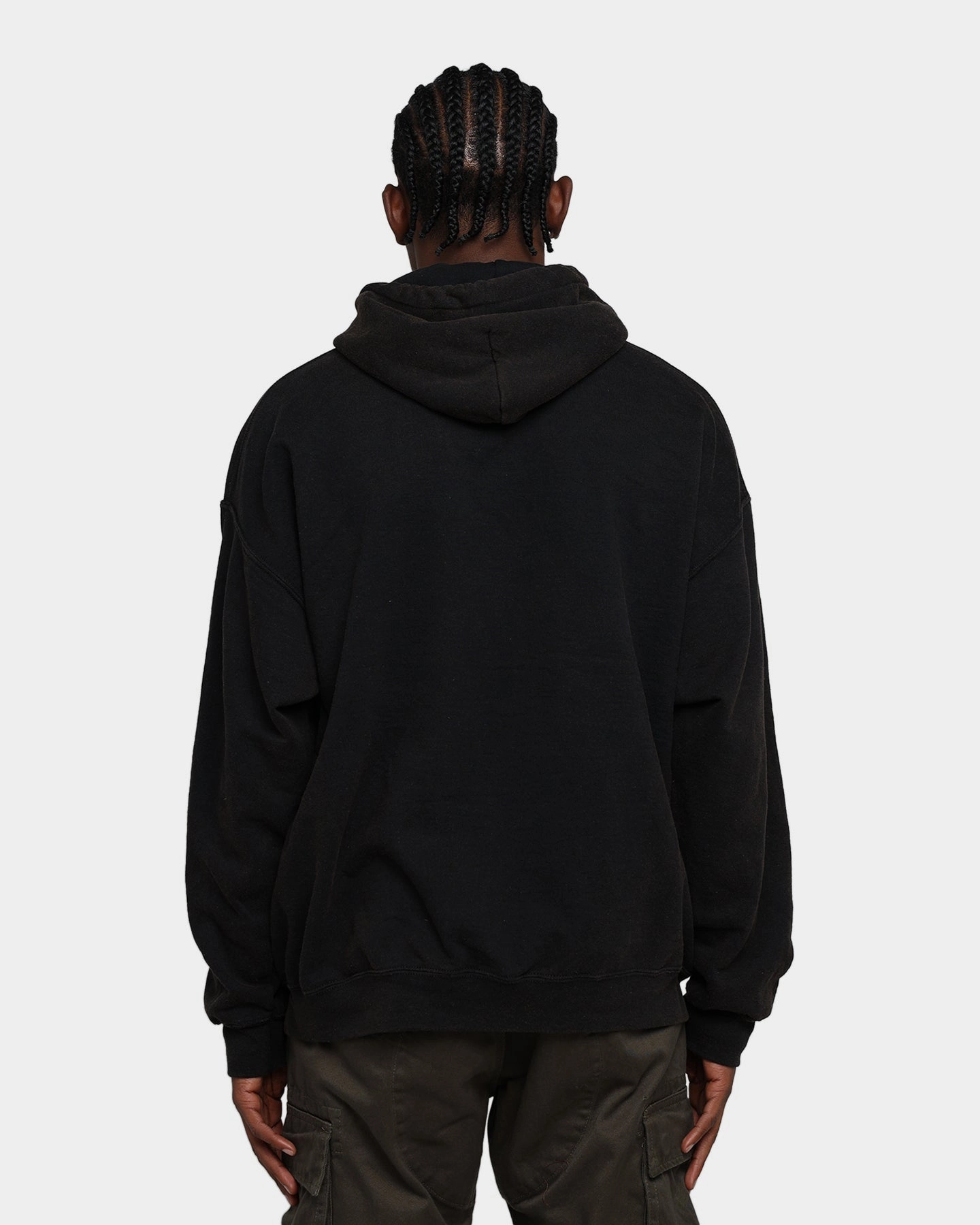 Aid UFC By Goat Crew Paddy The Baddy Vintage Hoodie Black Wash