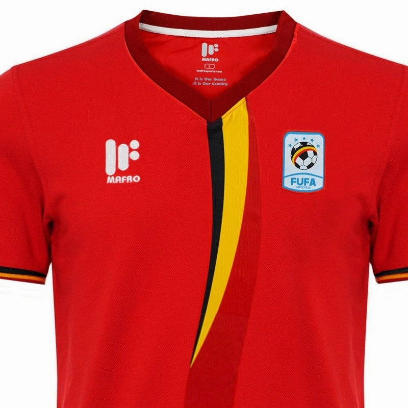 Innovation Uganda national team Home soccer jersey 2019/20 - Mafro