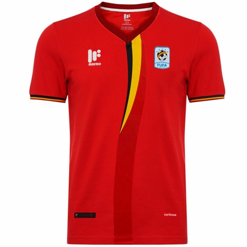 activity venue personality venue Uganda national team Home soccer jersey 2019/20 - Mafro