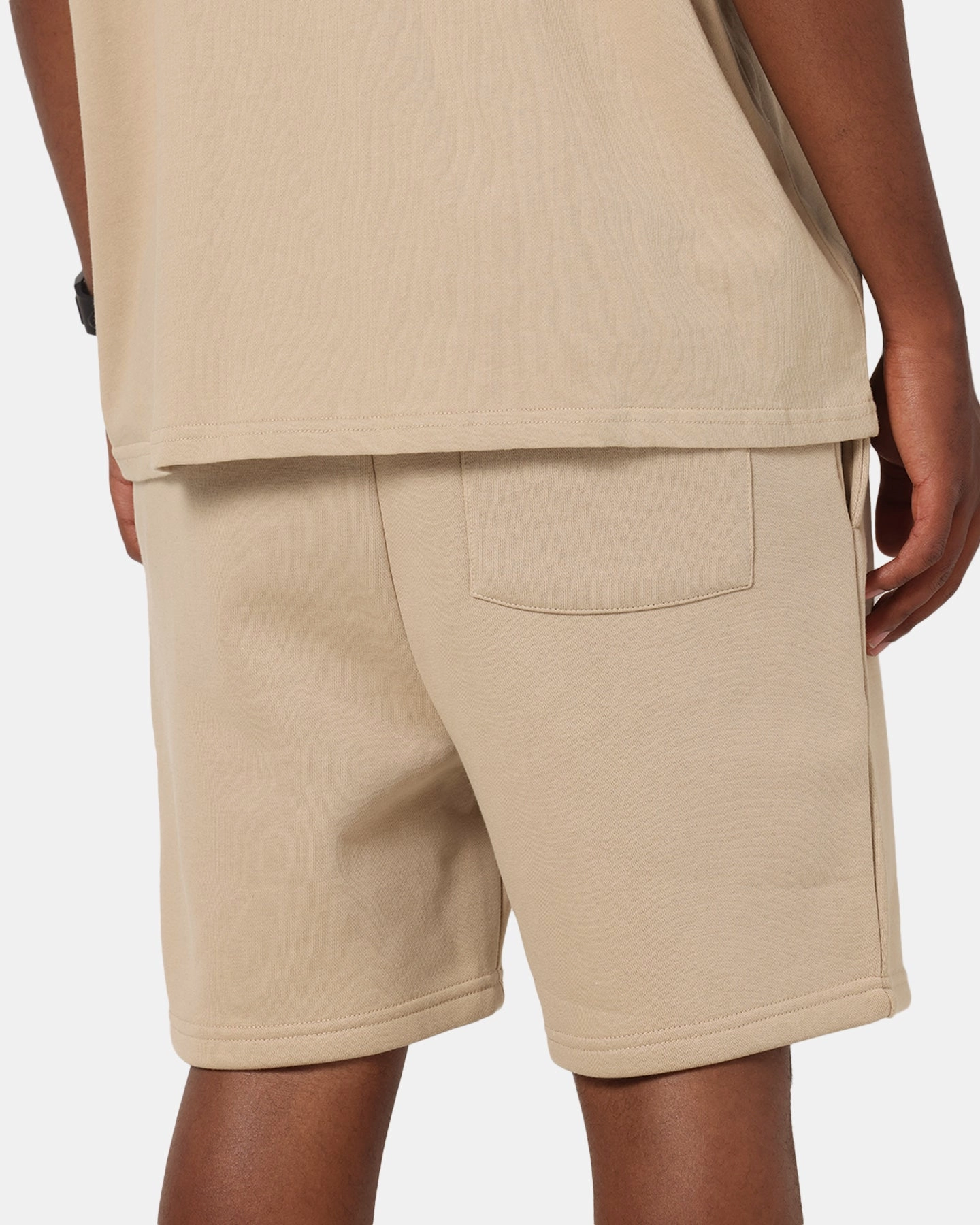 Sweat Resistant Coating Carre Premium Essentials Sweat Shorts Light Brown