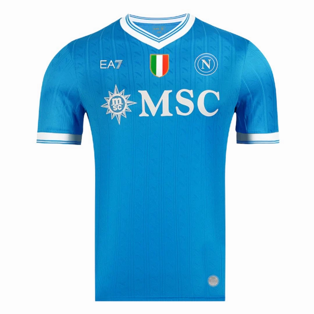 Flexible Training Gear Napoli Home Jersey 2025/26