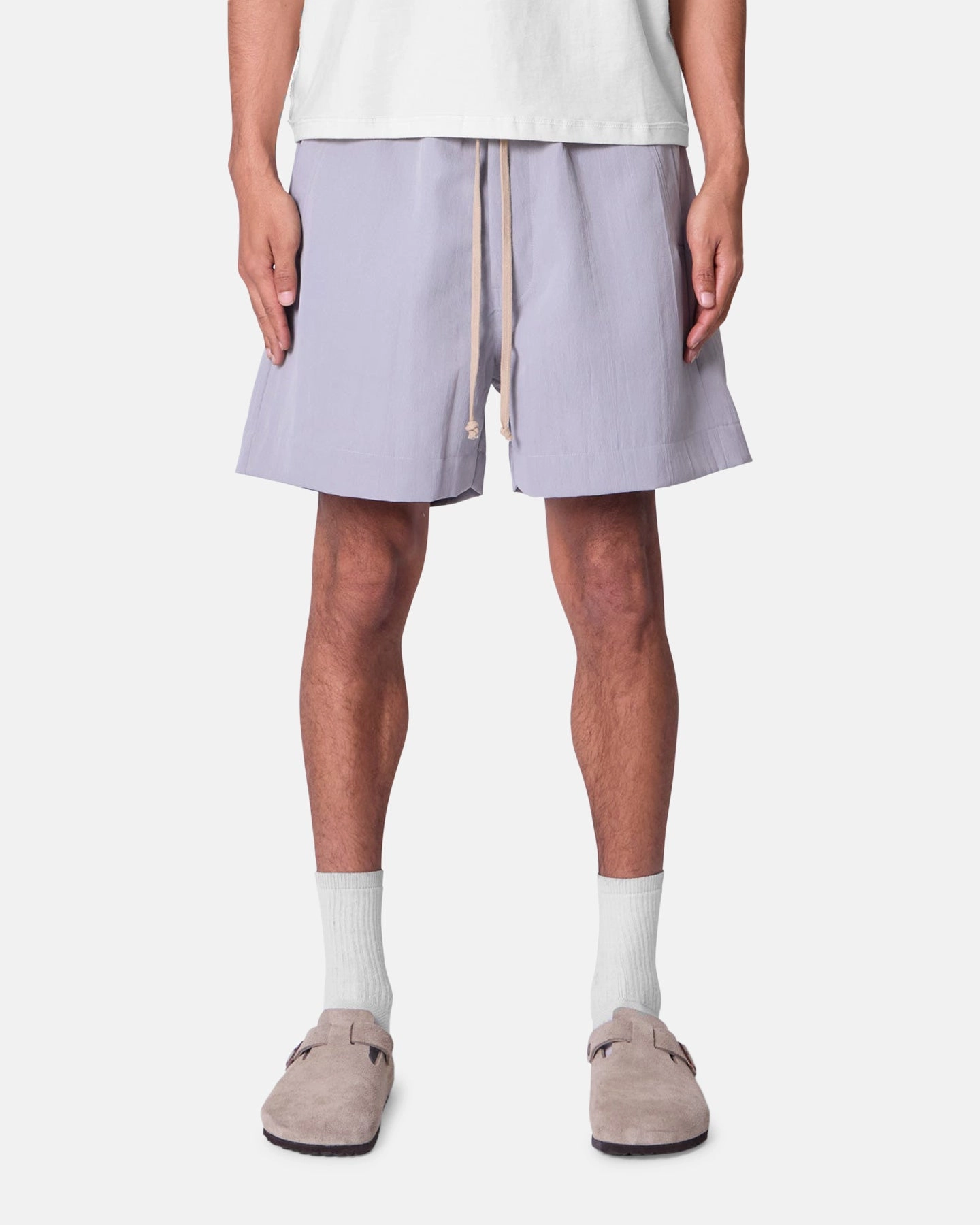 MNML Weimar Shorts Grey Soft Touch Effortless Style