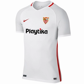 Sevilla FC Home soccer jersey 2018/19 - Nike Solid Color