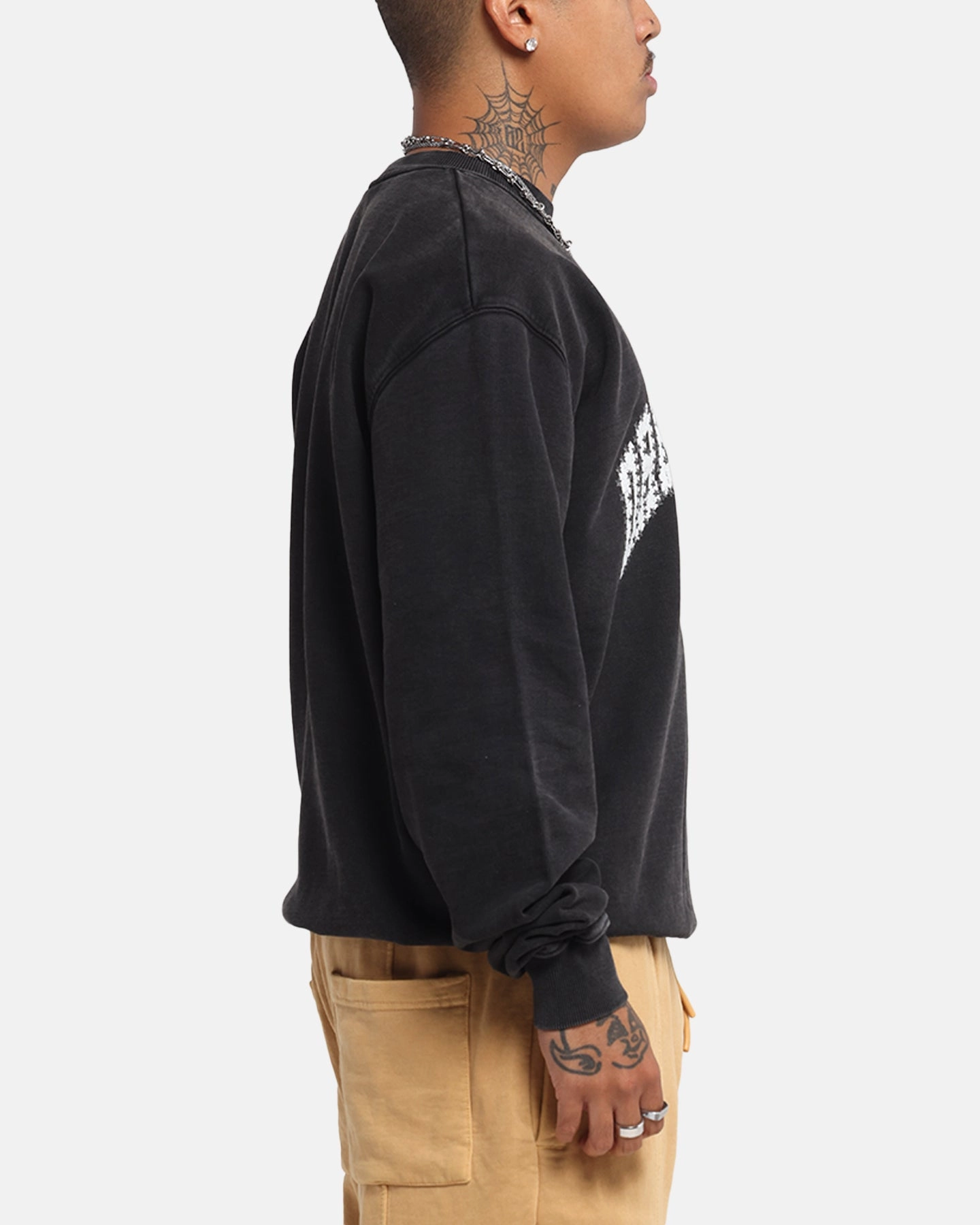 Dreamville Stars Crewneck Black Comfy Knit Layer