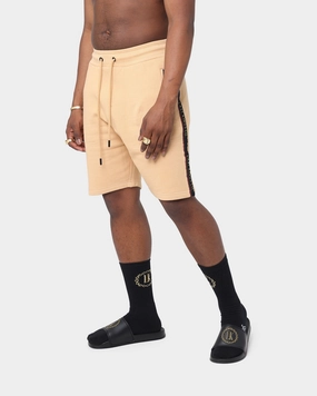 club wear Last Kings Notoriety Tape Sweat Shorts Sand