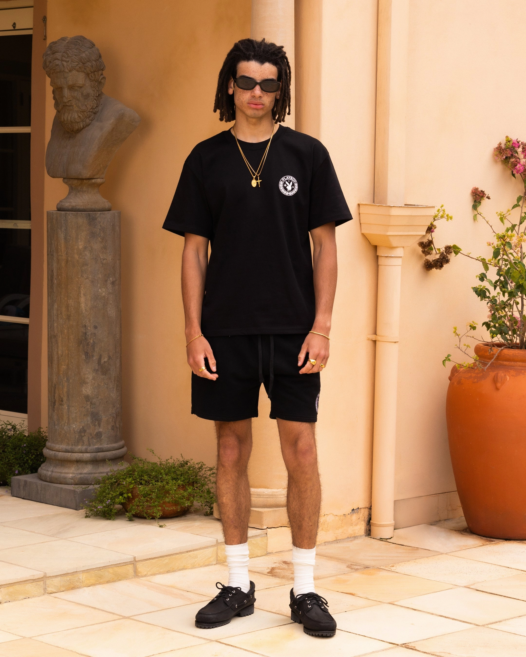 Quick Change Friendly Neutral Tones Playboy By Culture Kings A Class Shorts Black