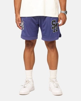 Saint Morta La Rambla Basketball Shorts Purple Beach Ready