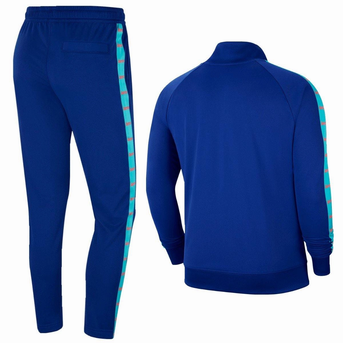 SeamFreeErgonomics Casual Activewear FC Barcelona Casual "Just do it" presentation tracksuit 2021 - Nike