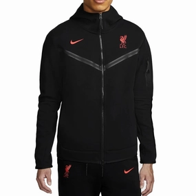 thrift store Liverpool FC black Tech Fleece presentation tracksuit 2022/23 - Nike