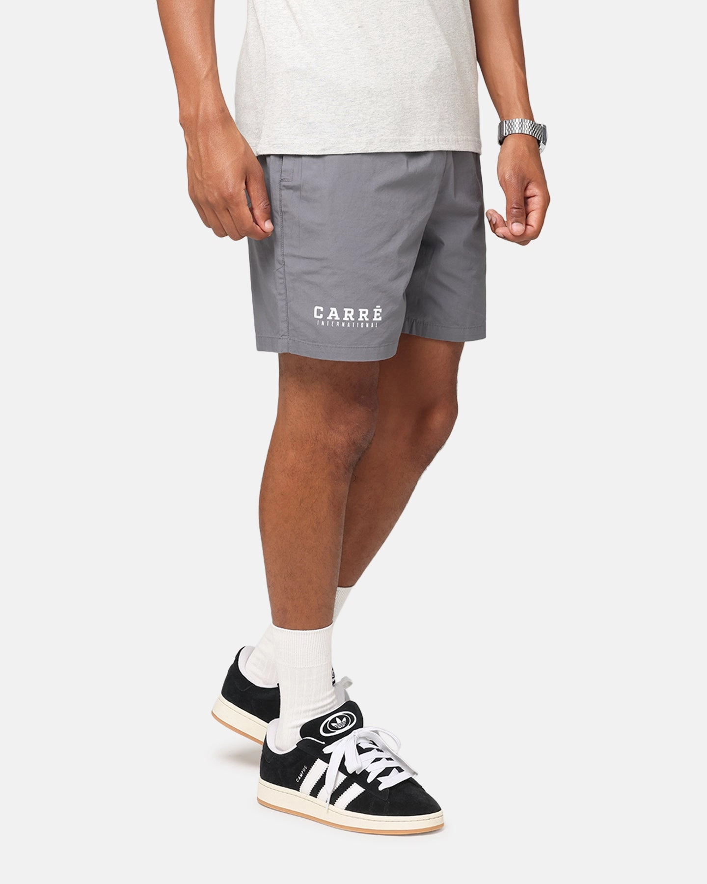 Carre International Beach Shorts Charcoal Christmas gift Evening Wear