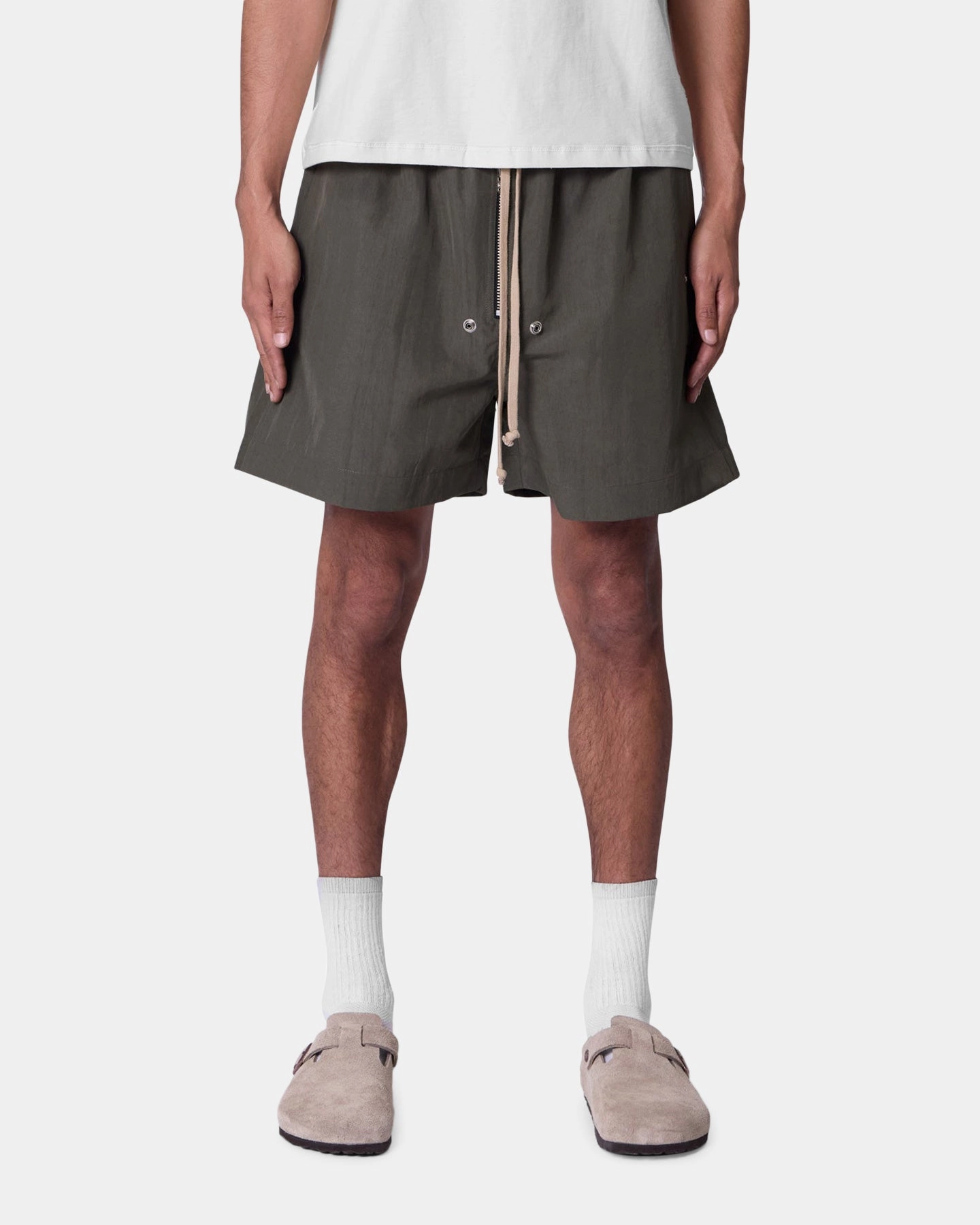 Stretch waistband Everyday Comfort MNML Mud Shorts Olive