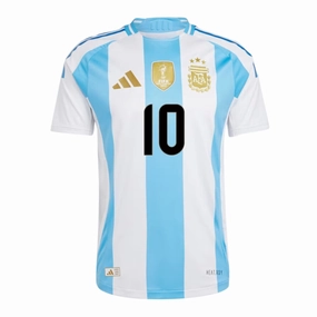 Anti Pilling Fabric Treatment Athletic Performance Enhancement Argentina Home Messi 10 Jersey 24/25 Authentic