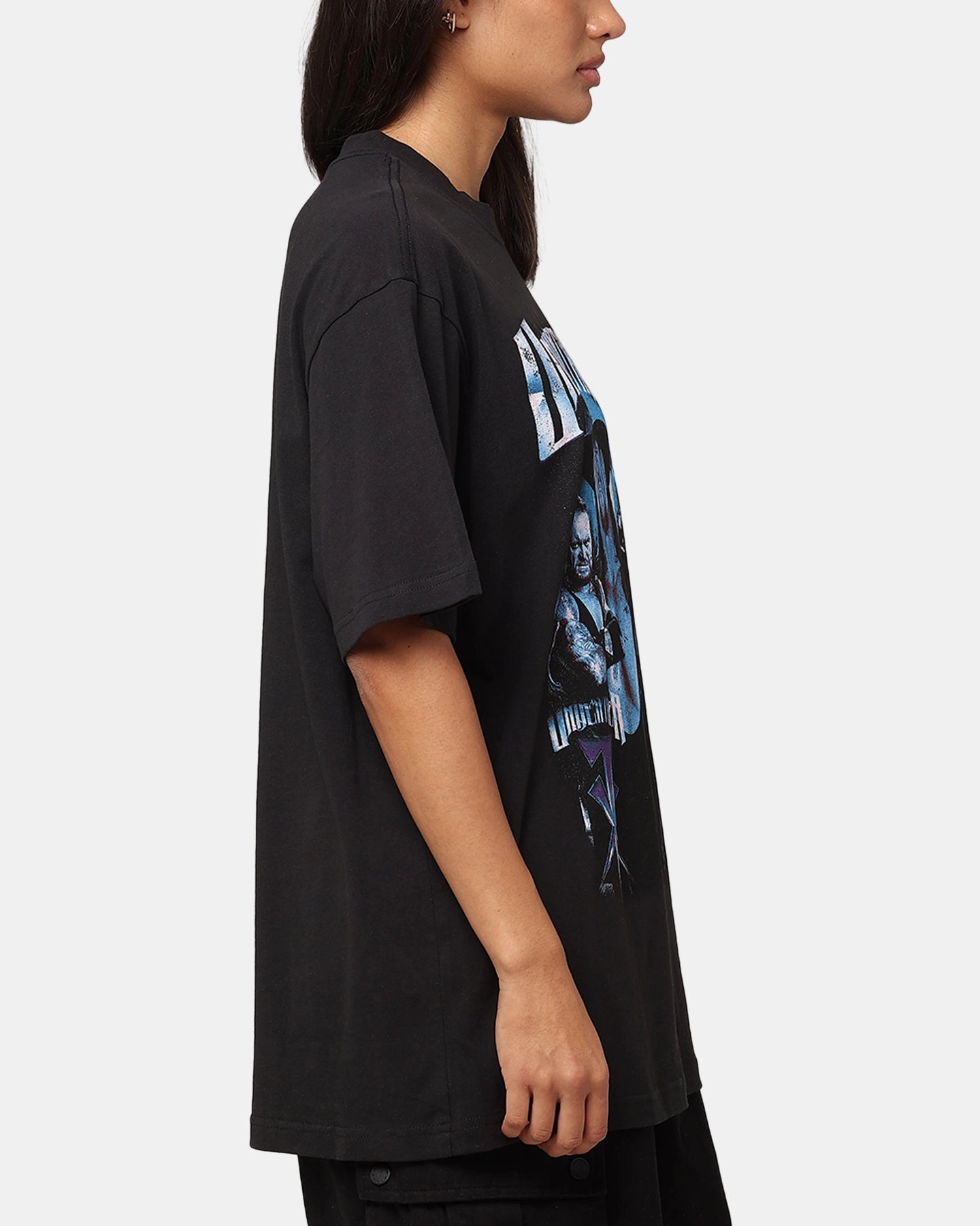 Mitchell & Ness X WWE The Undertaker T-Shirt Overdyed Black Cozy Layers