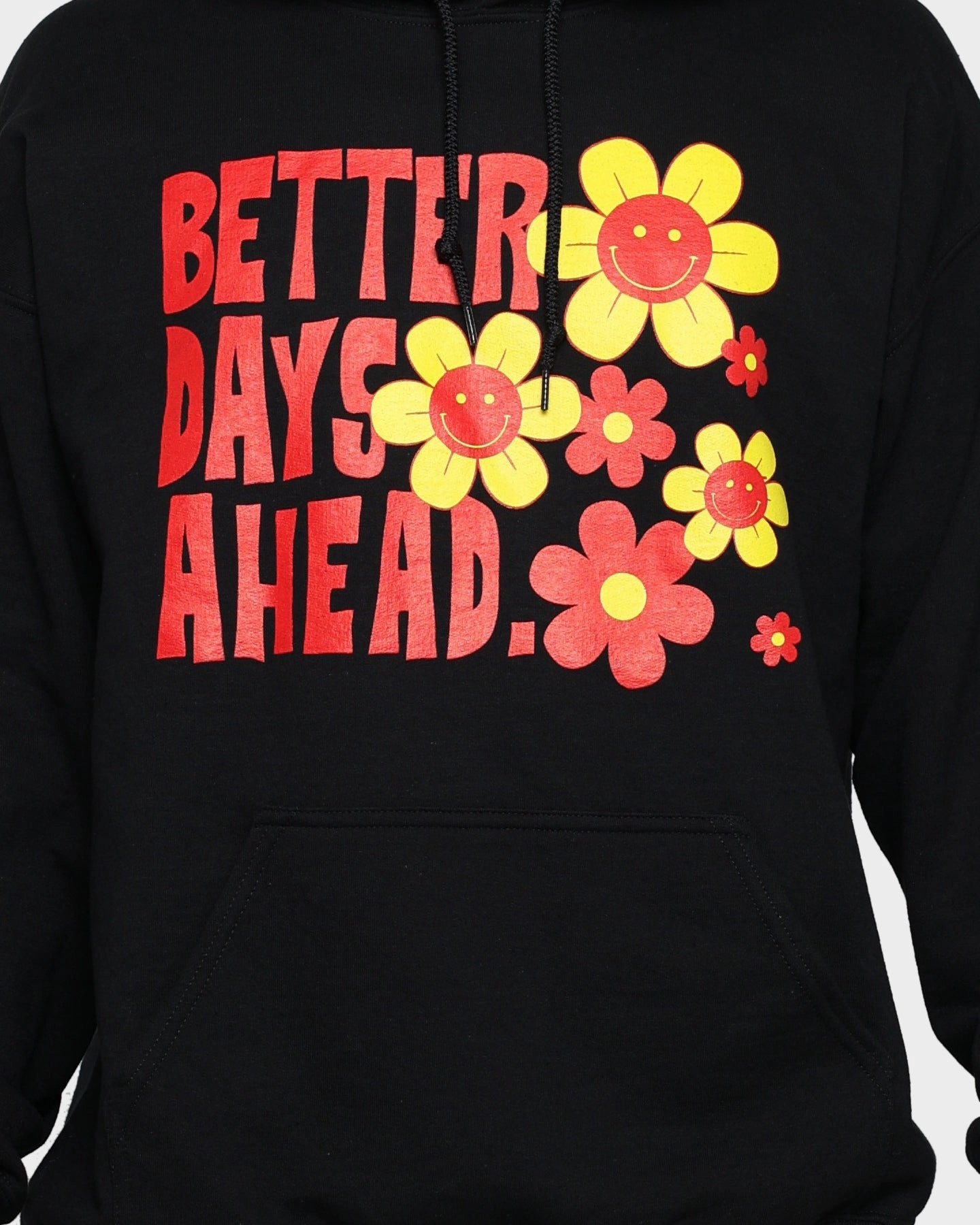 Goat Crew Better Days Hoodie Black Static Resistant