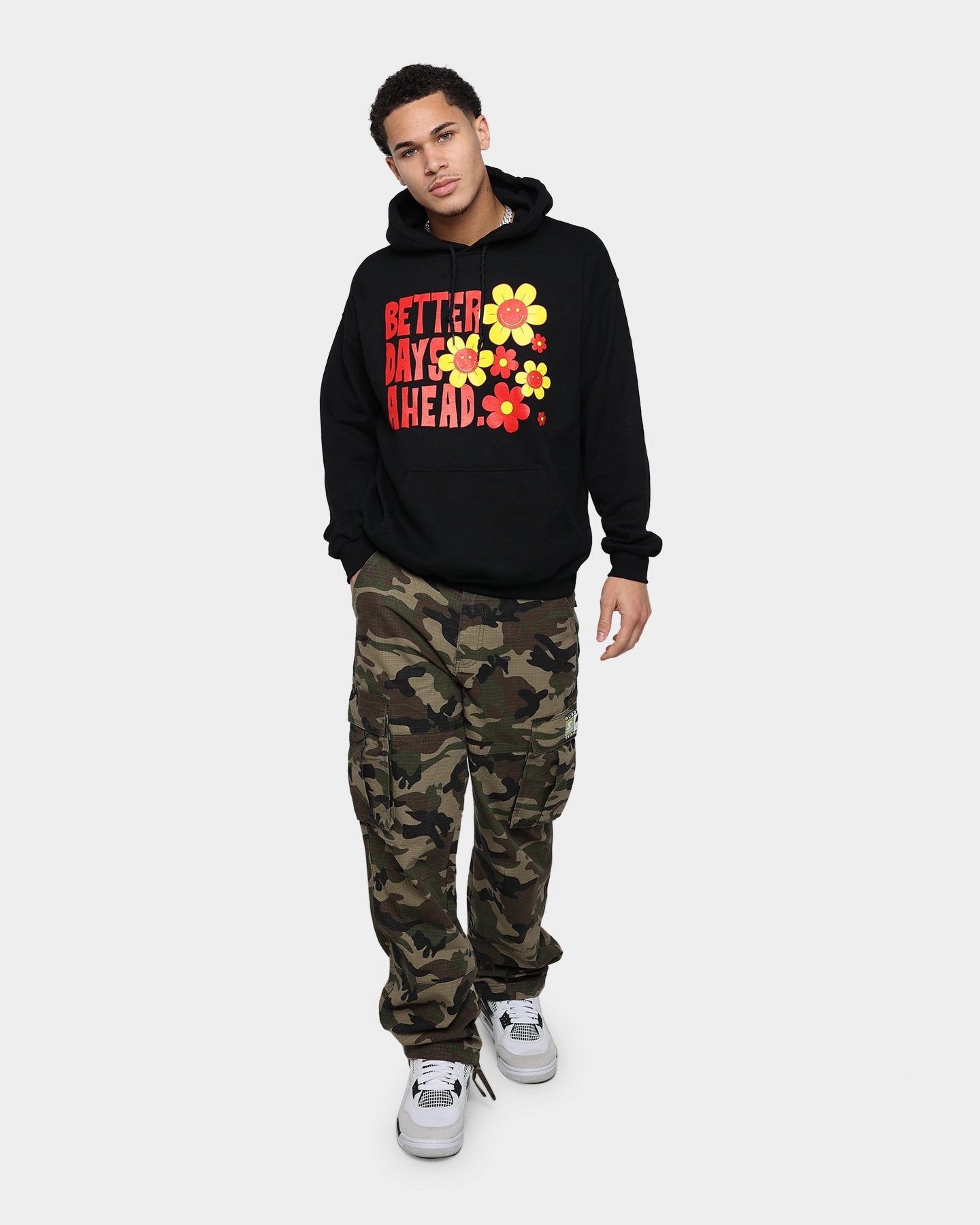 System coordinating piece Goat Crew Better Days Hoodie Black