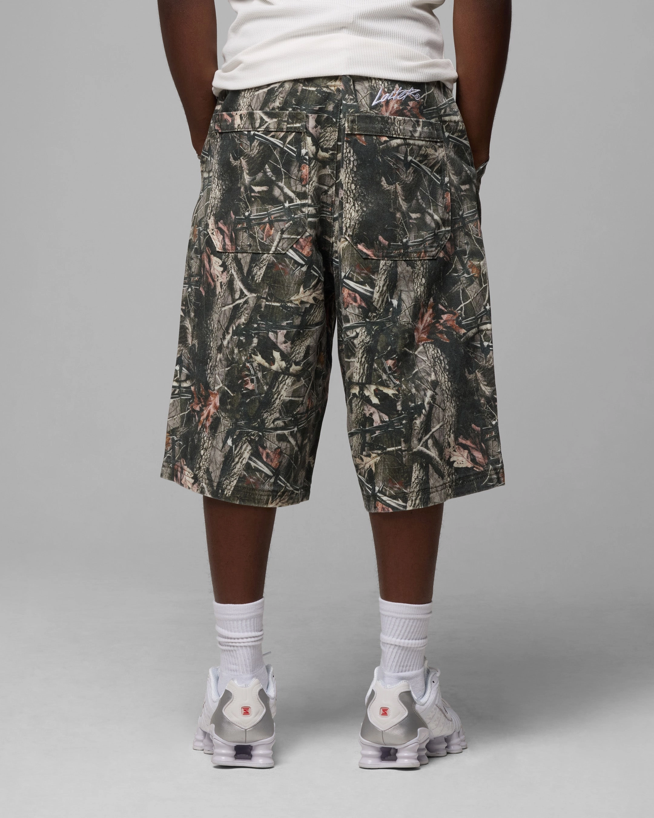 Breathable mesh lining Loiter Collateral Jorts Real Tree Camo