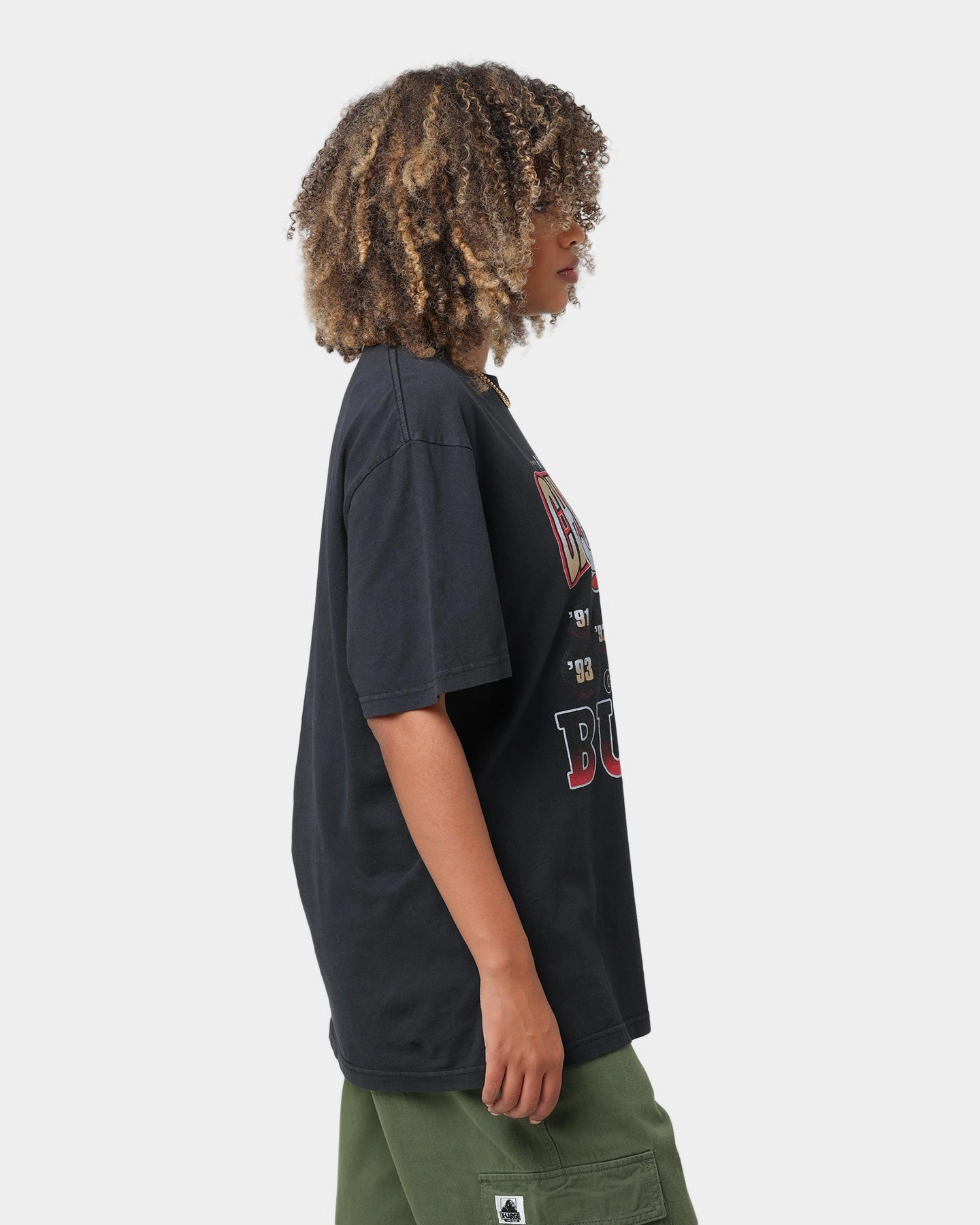 Mitchell & Ness Chicago Bulls Vintage Champ T-Shirt Black Fashionable Piece