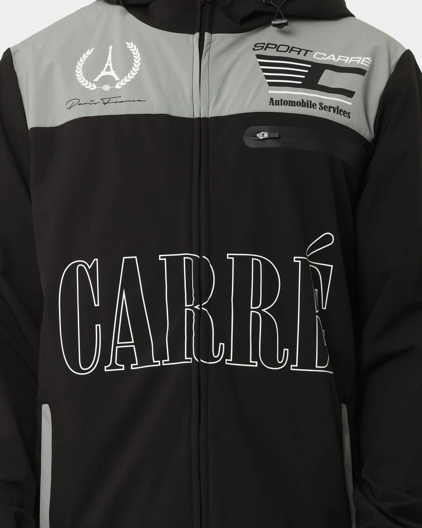Carre Automobile Motion Windbreaker Jacket Black Possibility