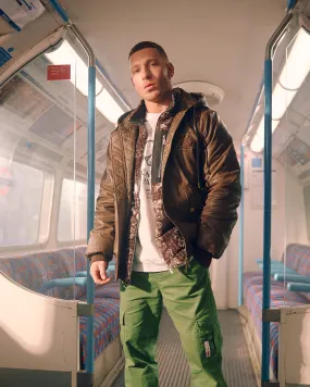 Carr?? Revolutionnaires PU Jacket Dark Brown Vanity