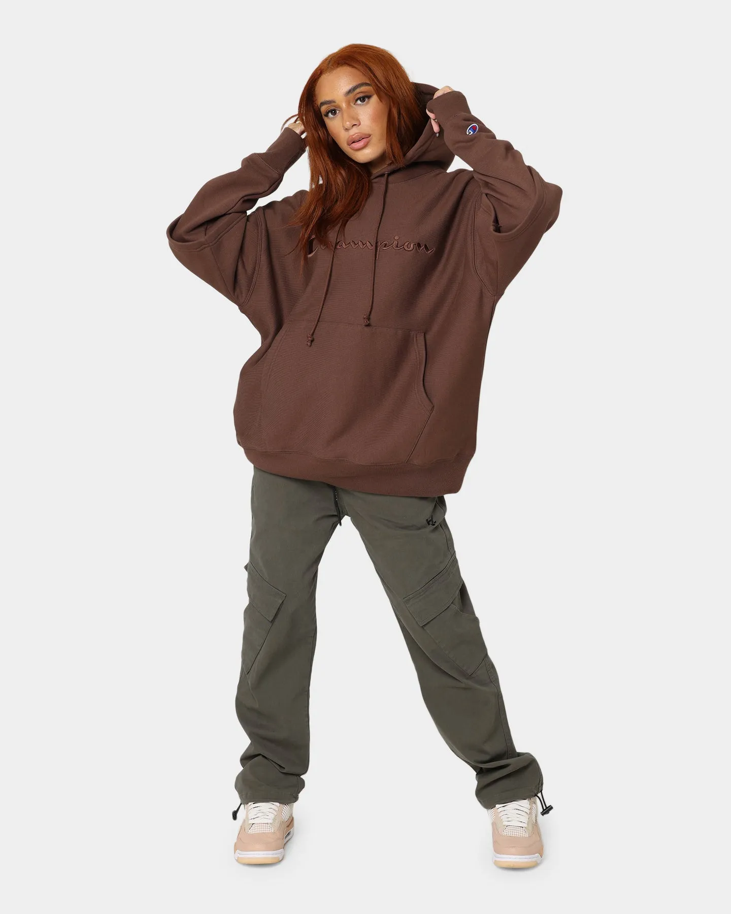 Street Function Champion Reverse Weave Double Layer Hoodie Coco Loco