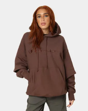 Modern Outerwear Stretchable Champion Reverse Weave Double Layer Hoodie Coco Loco