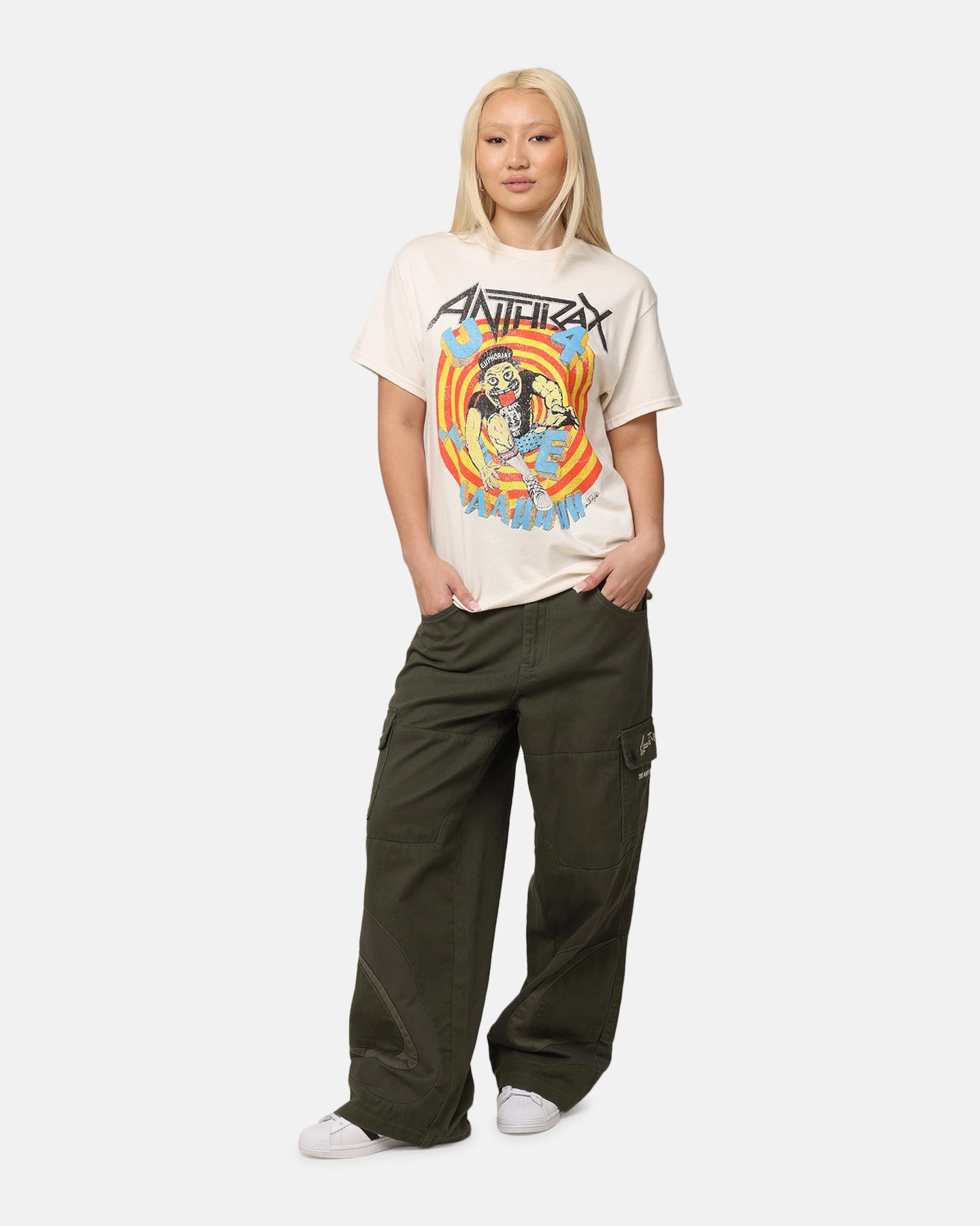 Weekend Comfort Comfy Fit Anthrax U3EEEAAHH T-Shirt Natural