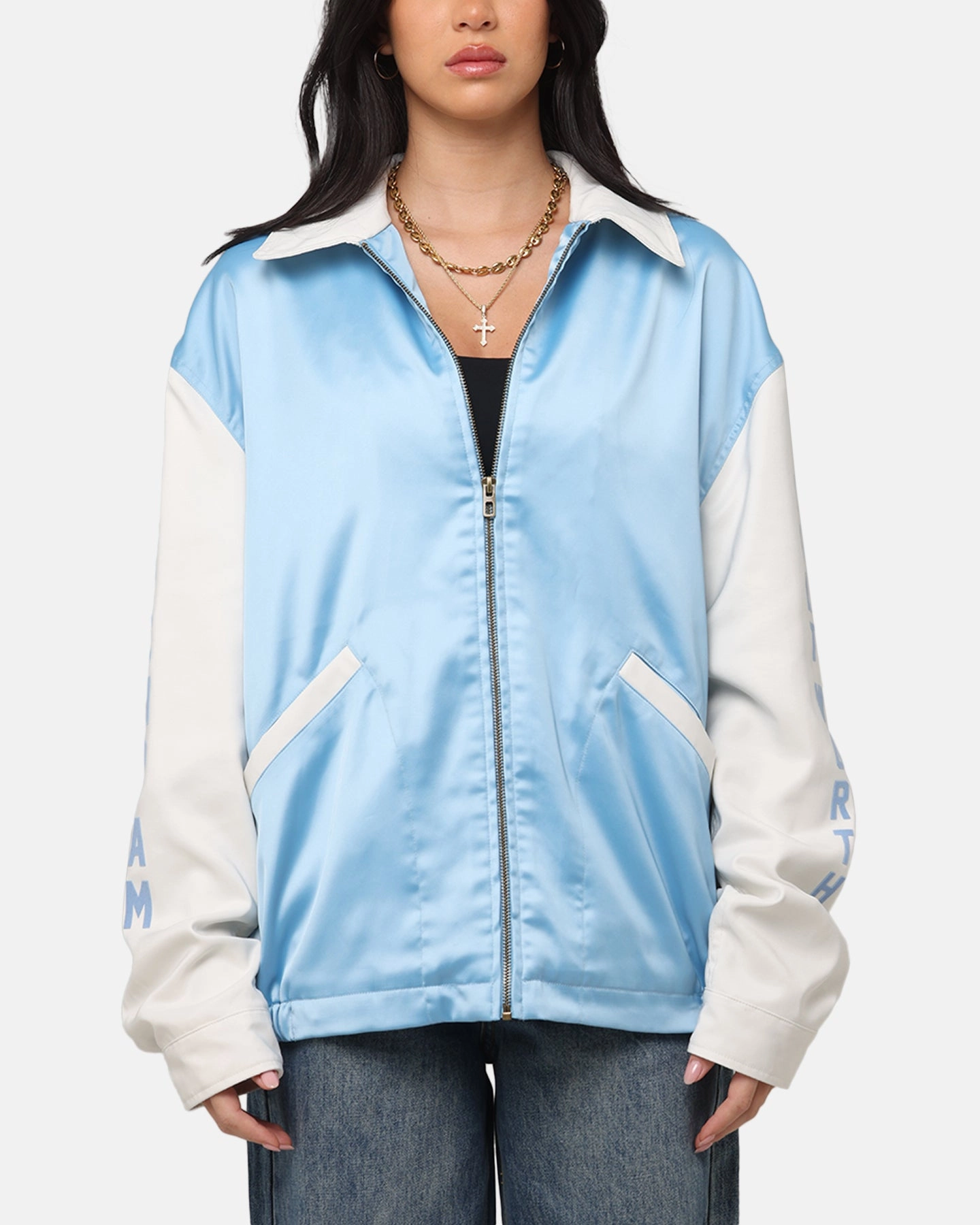 Cold Weather Champion 50's Team Captain Jacket Pale Blue