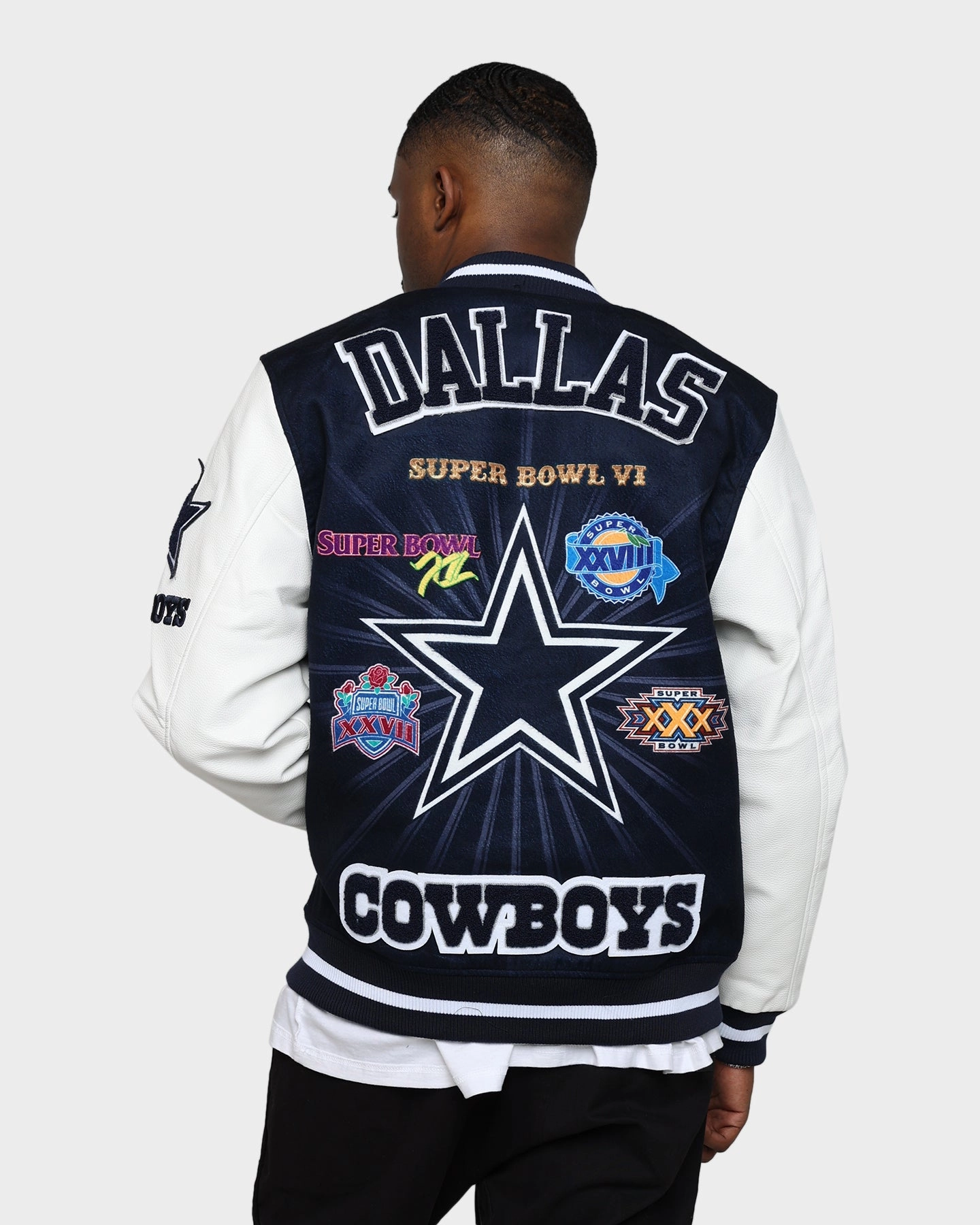 Pro Standard Dallas Cowboys Remix Jacket Navy concert Insulated Layer