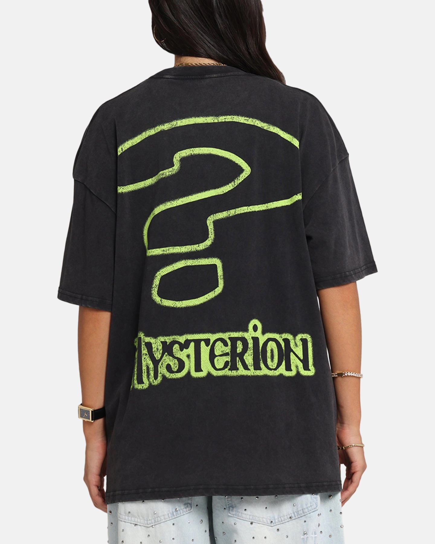 73 Studio X South Park Mysterion Vintage T-Shirt Black Acidwash brandable