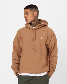 Champion Reverse Weave Small C Hoodie Contour Blush shearling Vanity