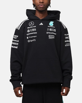 Compression Friendly Fit Practical Choice adidas x Mercedes-AMG PETRONAS Formula One F1 2025 Team Hoodie Black/White