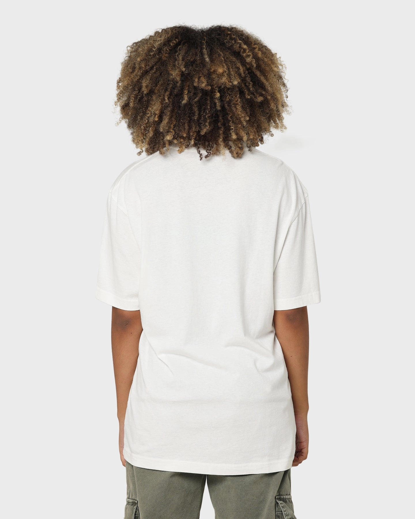 Mitchell & Ness UNC Tar Heels XL Arch Vintage T-Shirt Vintage White Trendy Casual Wear