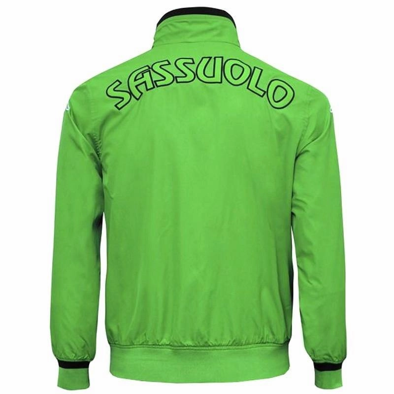 Lightweight Performance Material Us Sassuolo Calcio Presentation Soccer Tracksuit 2015/16 Green - Kappa