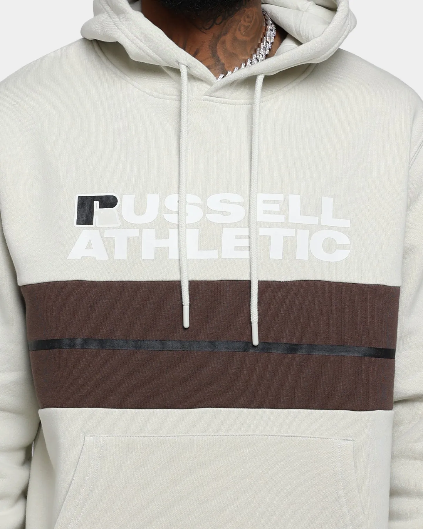 Russell Athletic College Hoodie Beach Neutral