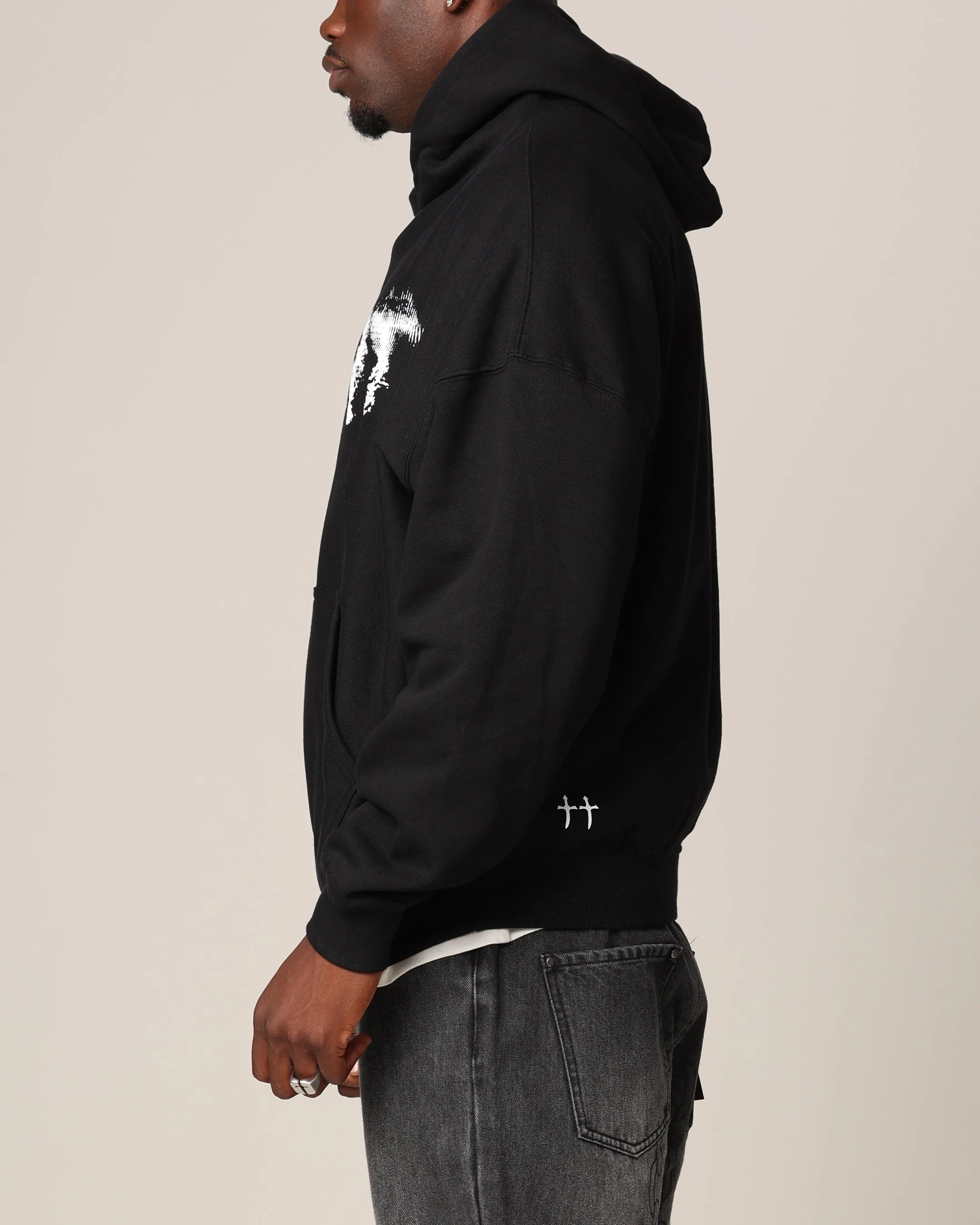 Modern Style Fresh Look Saint Morta System Overload Hoodie Black