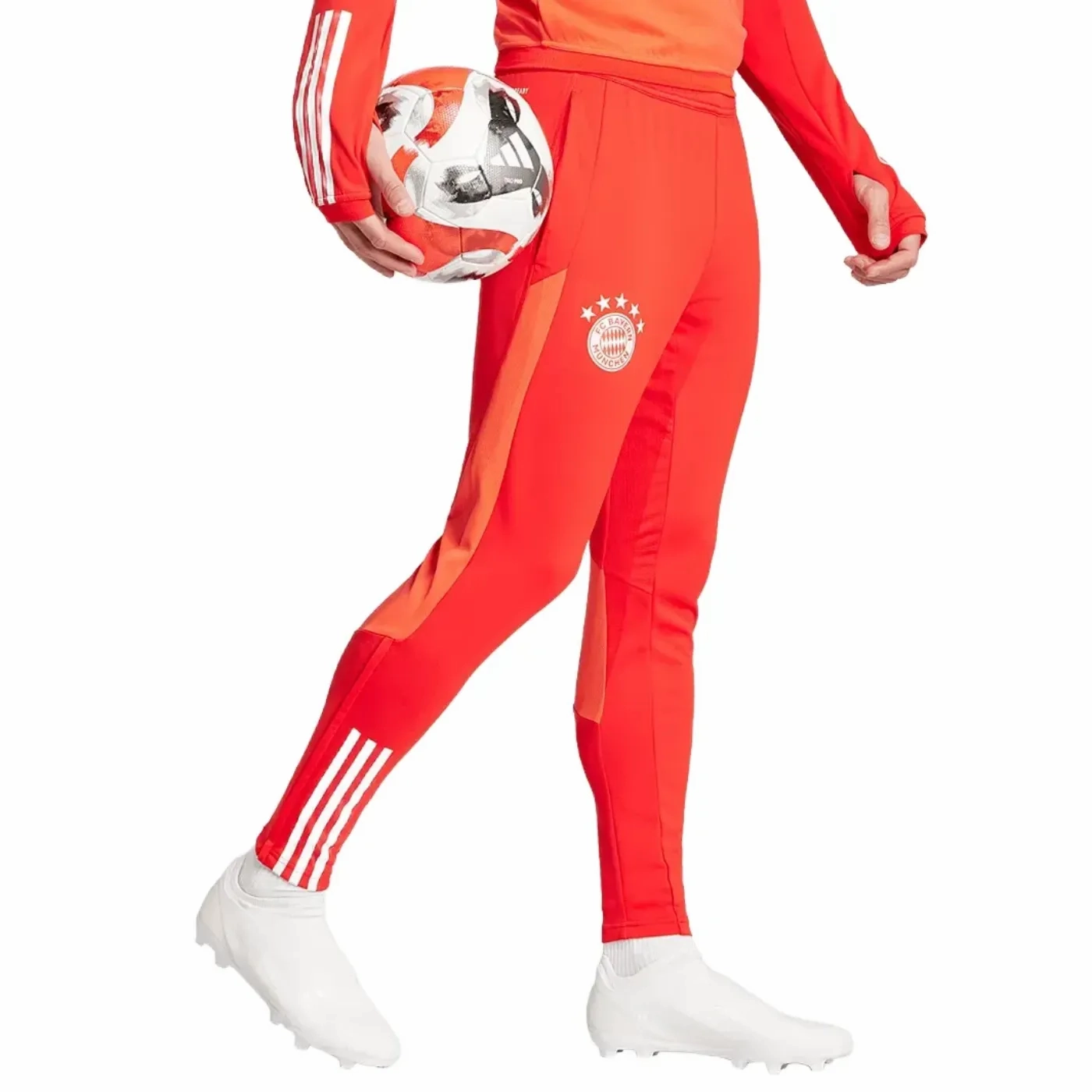 Bayern Munich red training technical tracksuit 2024 - Adidas DWRCoatedFabric