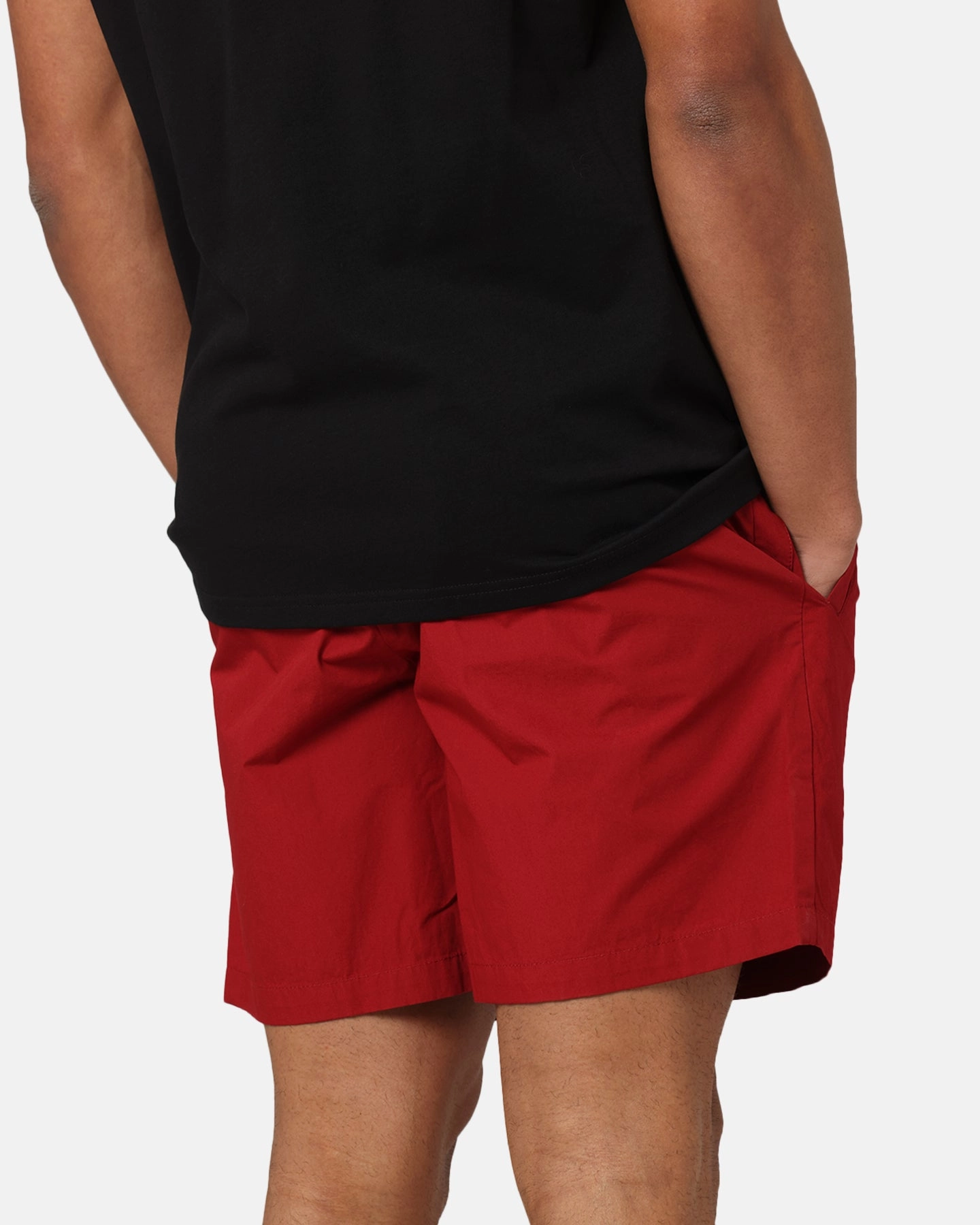 Bohemian style Carre Club Carr?? Shorts Deep Red