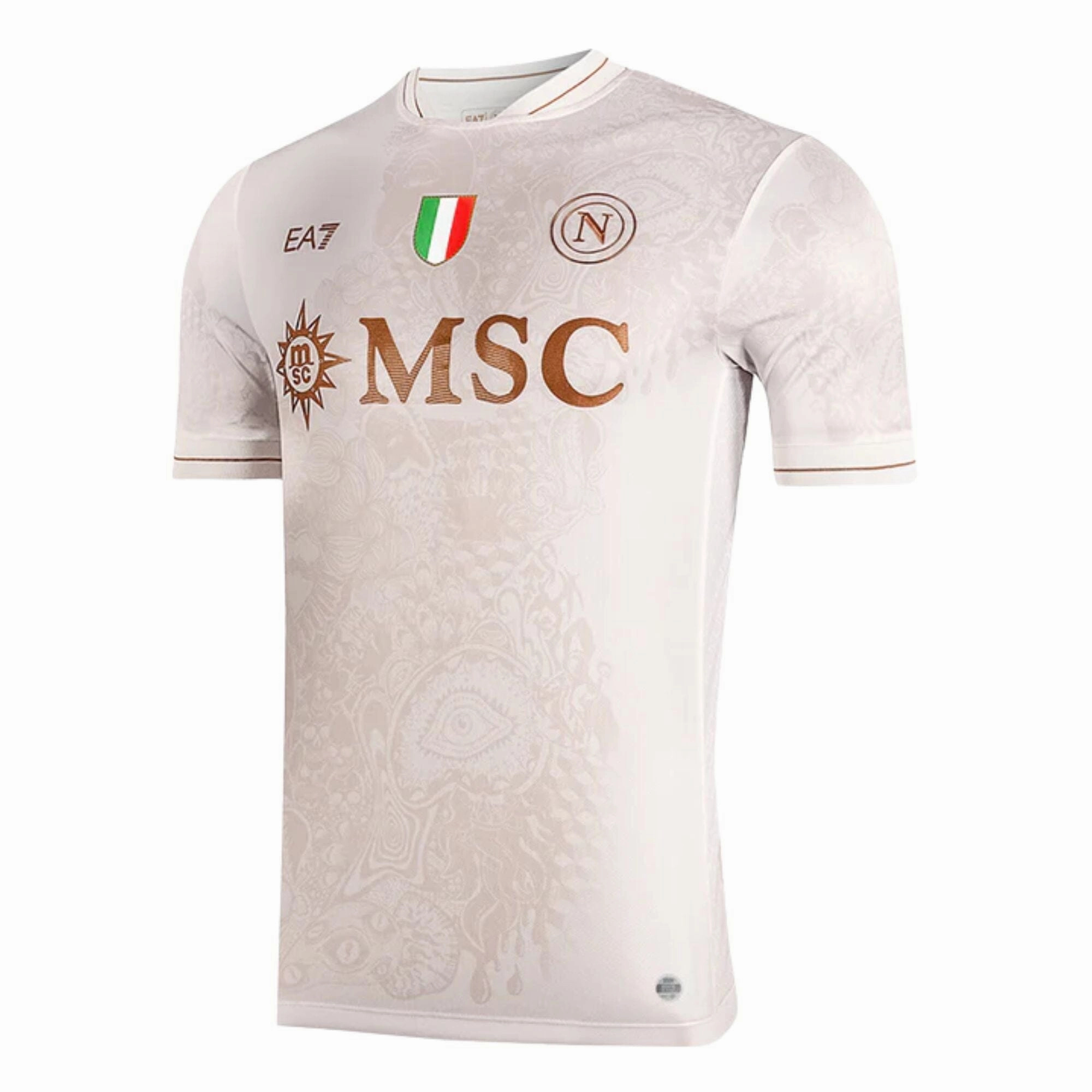 Napoli Away Jersey 2025/26 Friction Free Hemline Design Layered Panel Design