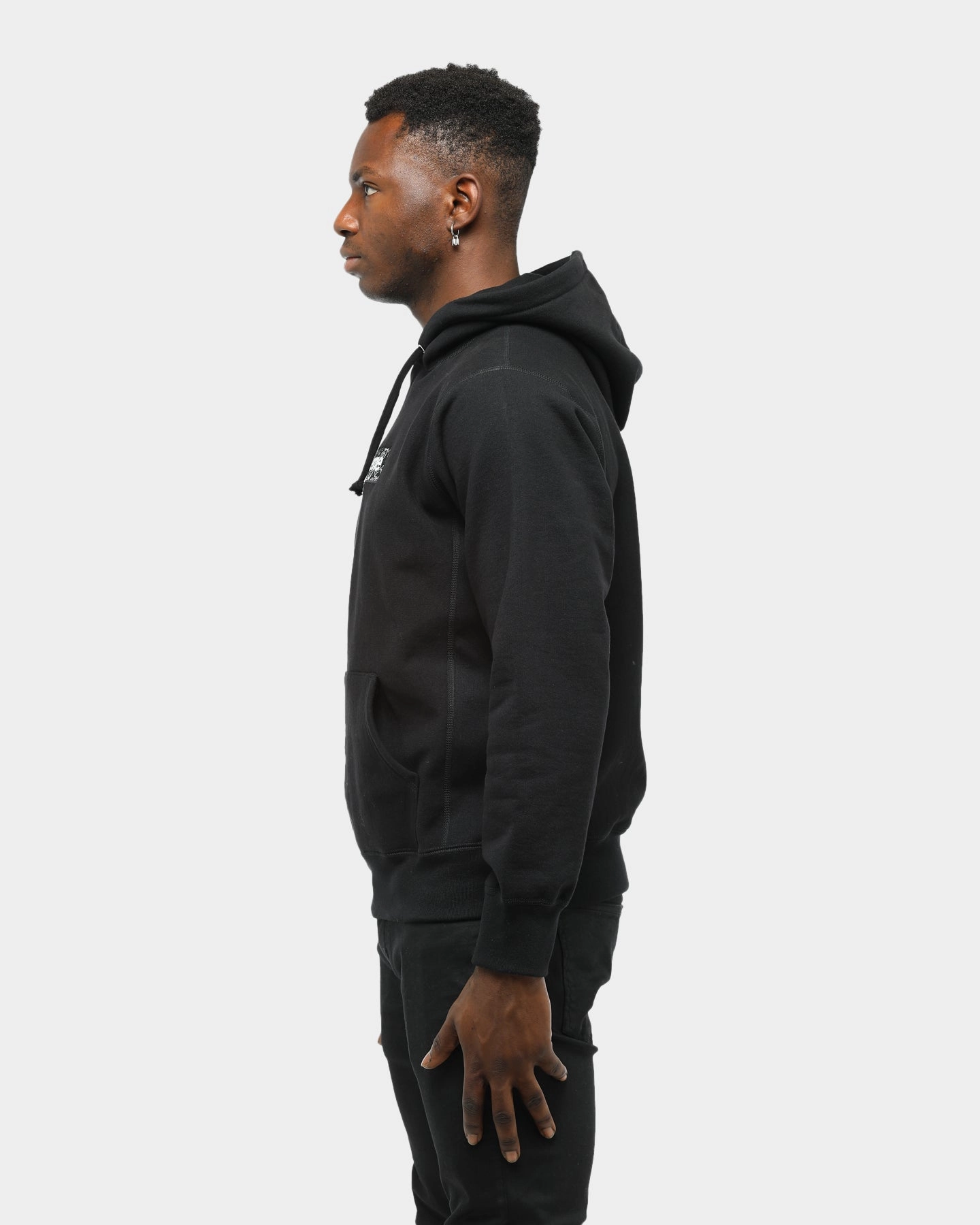 actors Light Padding SUPREME BANDANA BOX LOGO HOOD BLACK