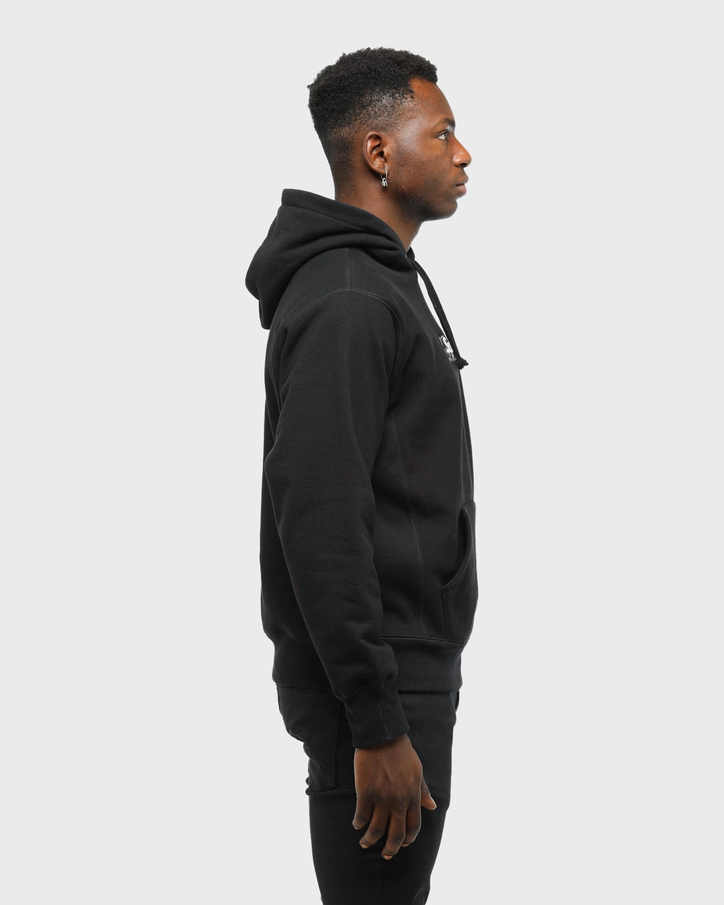 SUPREME BANDANA BOX LOGO HOOD BLACK Weather resistant