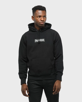 Noise Reducing Zippers SUPREME BANDANA BOX LOGO HOOD BLACK