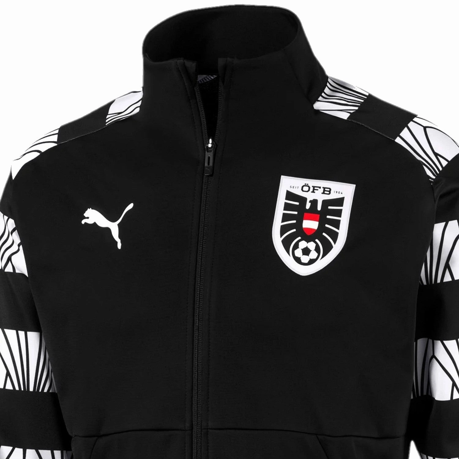 MultiPocket Design Austria pre-match Soccer presentation jacket 2020/21 - Puma