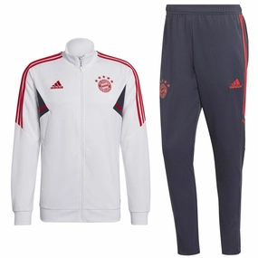 Bayern Munich training bench Soccer tracksuit 2022/23 - Adidas Marketing Unisex Activewear