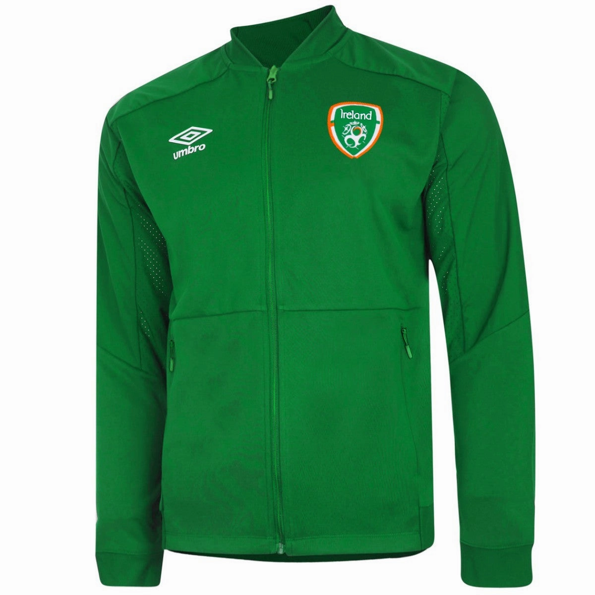 Ireland (Eire) pre-match presentation jacket 2021/22 - Umbro style statement venue Lightweight Thermal Layer