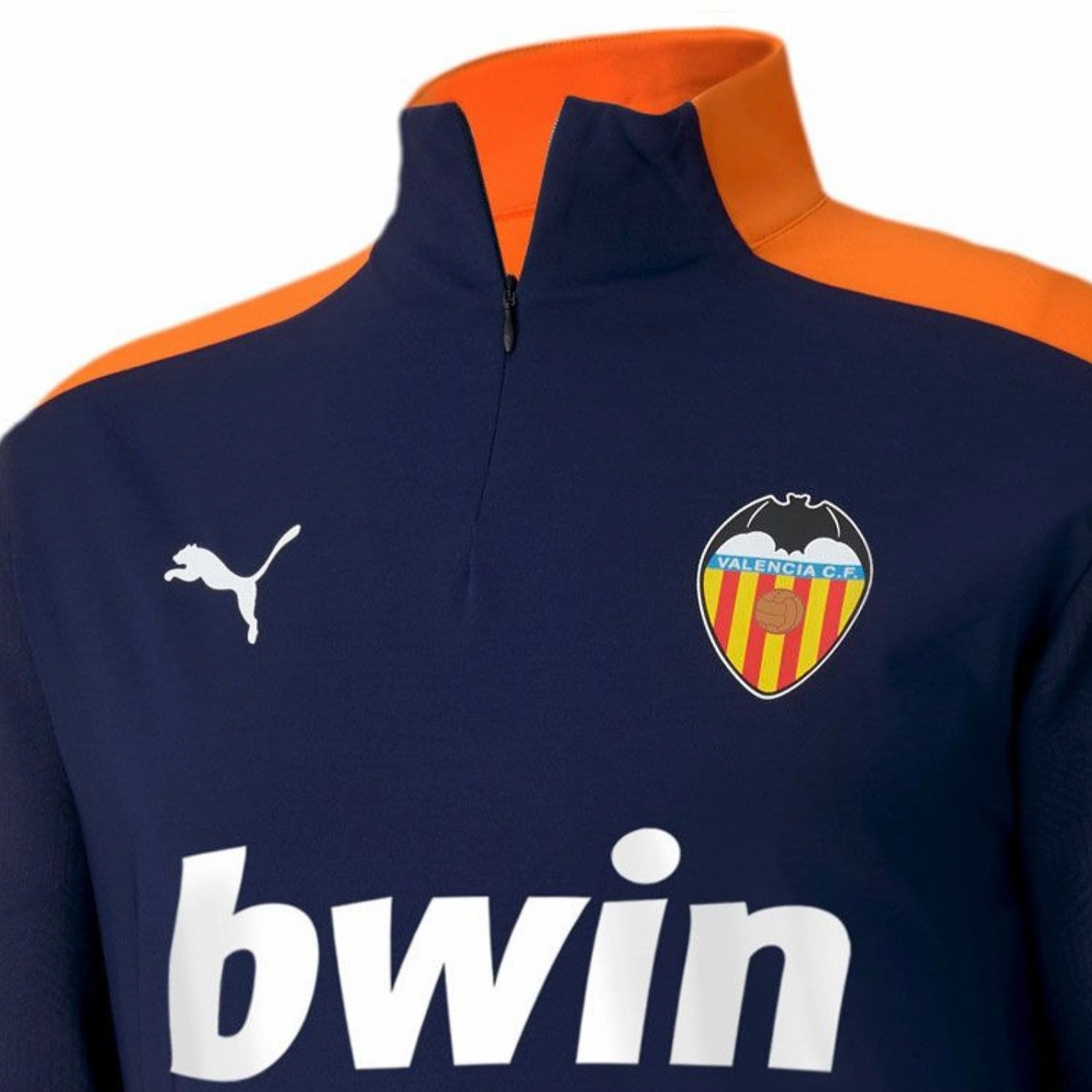 QuickAccess Pocket Valencia CF training technical sweat top 2020/21 navy - Puma