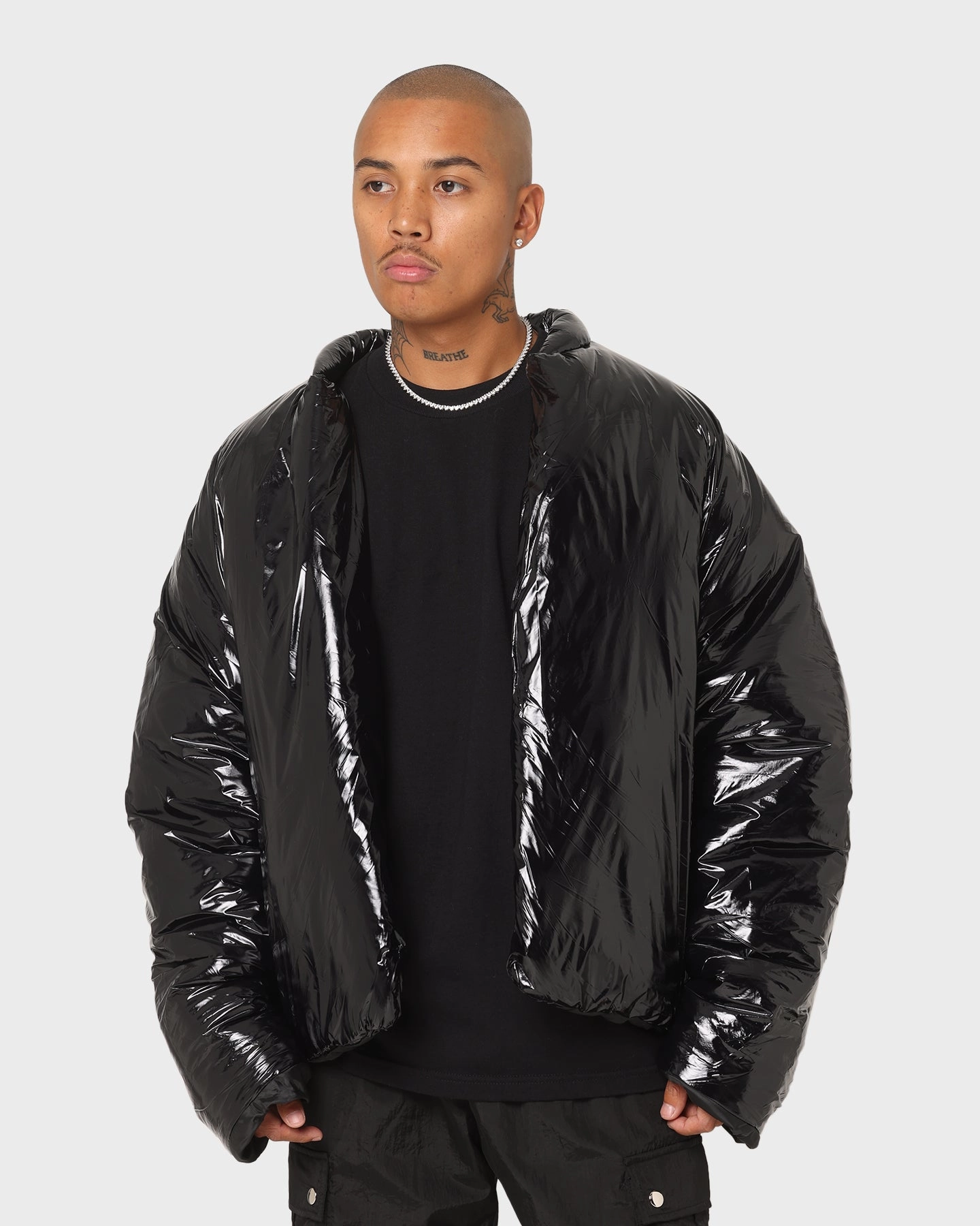 Software Club Paradise  Paxton Puffer Jacket Black