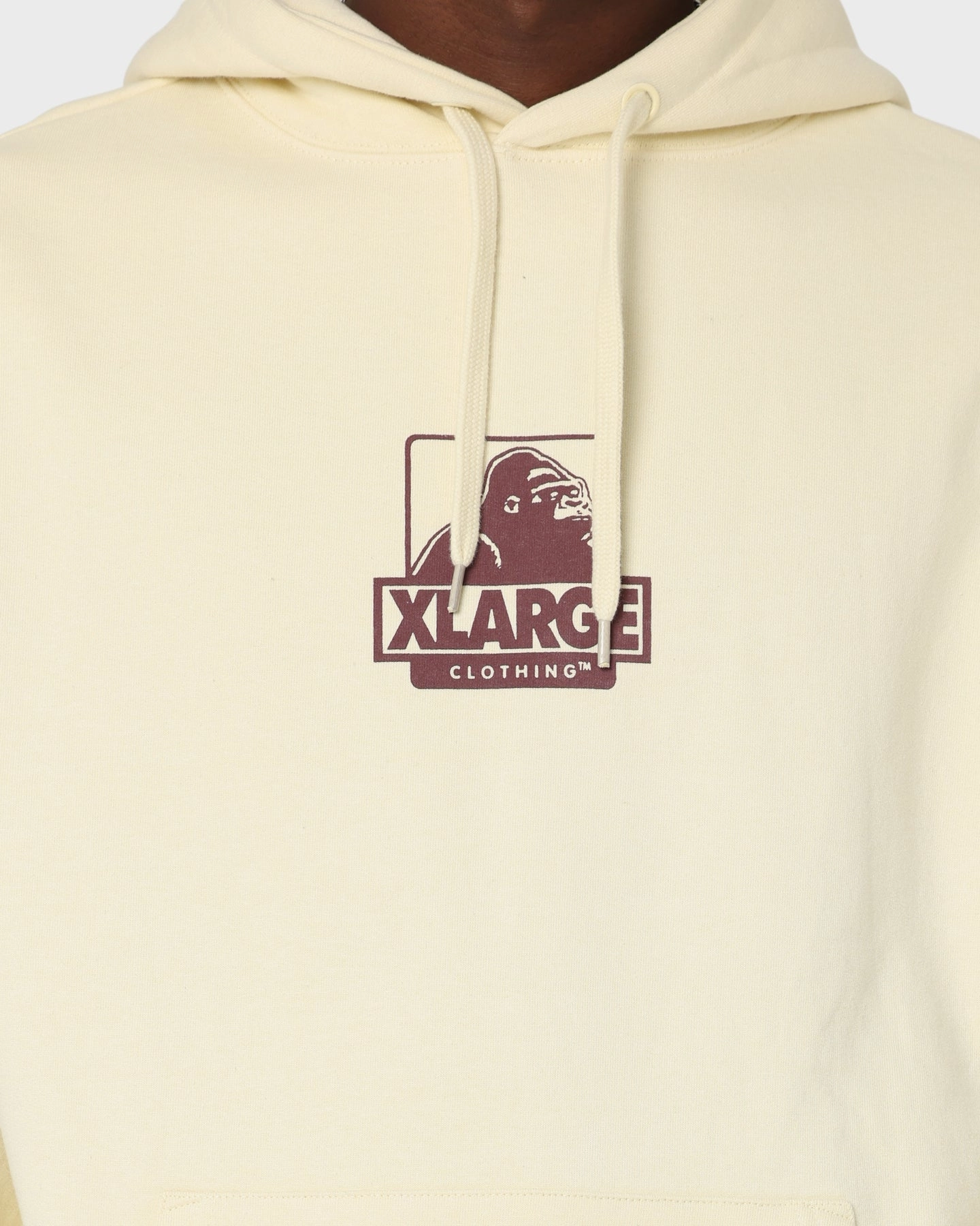 X-Large 91 Hoodie Cream/Rust Process