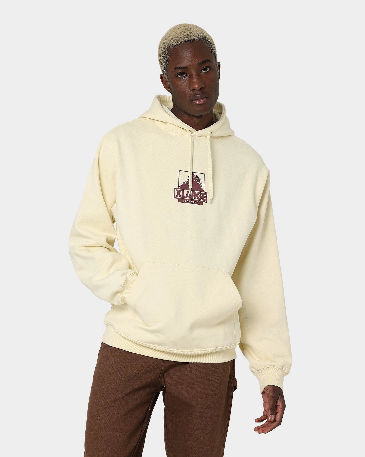 X-Large 91 Hoodie Cream/Rust Urban Ease