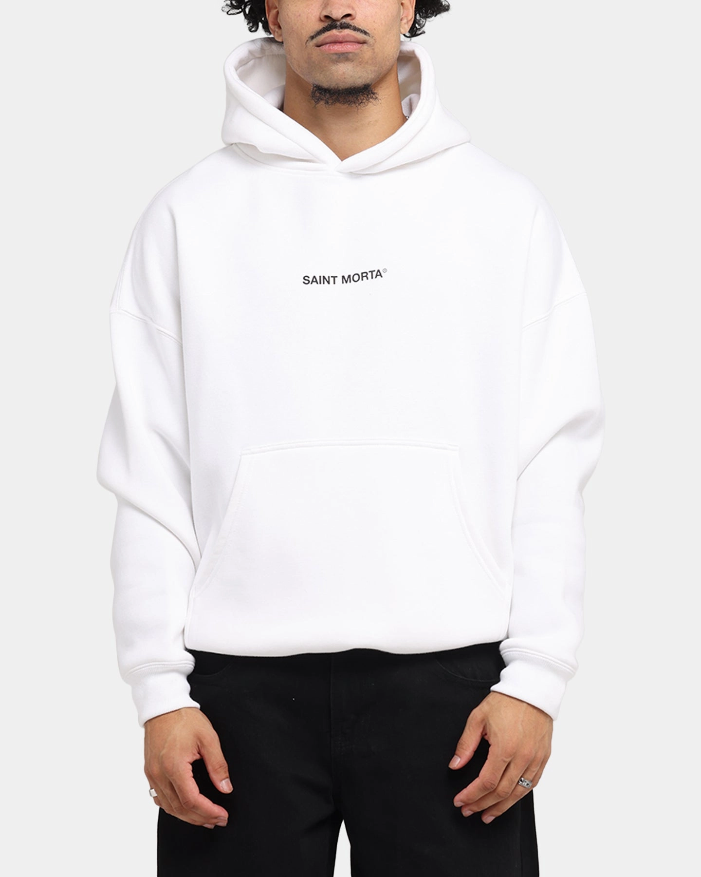 Fur like Saint Morta Lover Club Boxy Hoodie White