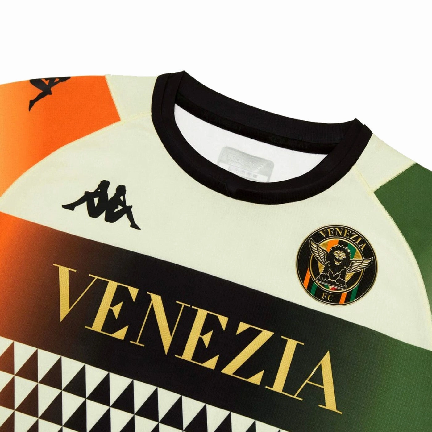 FlexibleJointArticulation LightweightDesign Venezia FC cream Away Soccer jersey 2022 - Kappa